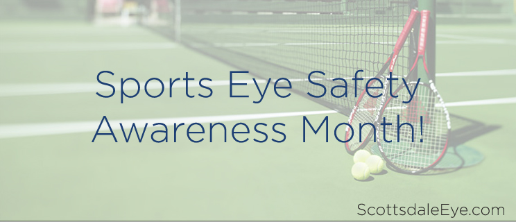 April Is Sports Eye Safety Awareness Month!